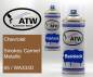 Preview: Chevrolet, Smokey Carmel Metallic, 65 / WA333D: 400ml Sprühdose + 400ml Klarlack - Set, von ATW Autoteile West.